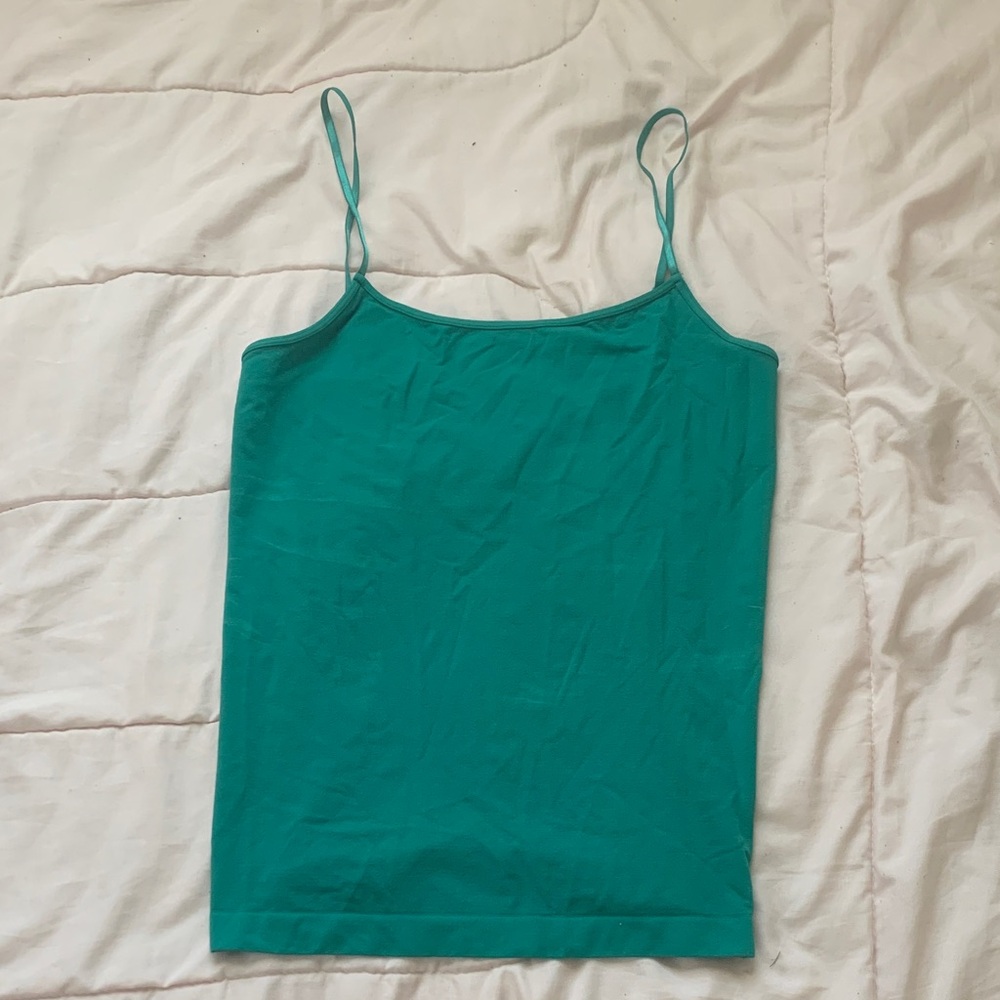 Wet Seal Vibrant Teal Camisole with Thin Straps